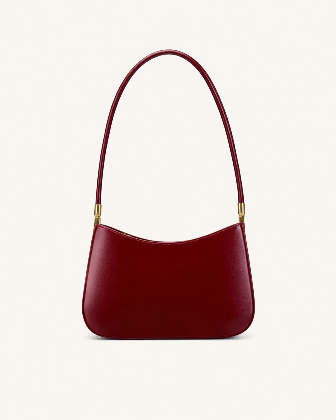Sculptural Oval Leather Shoulder Bag, product image 1