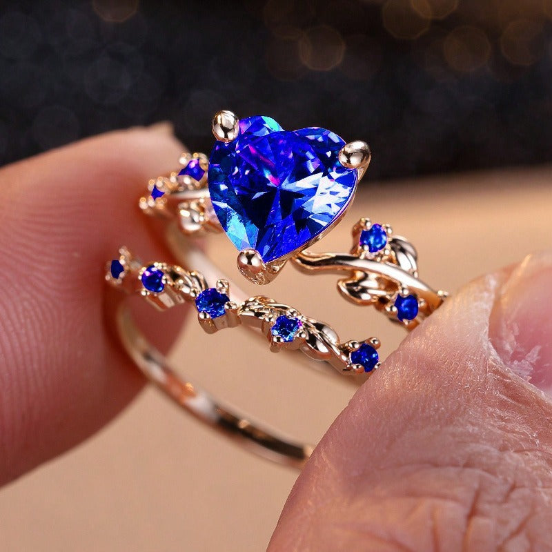 Heart Motif Stackable Ring Set, product image 9
