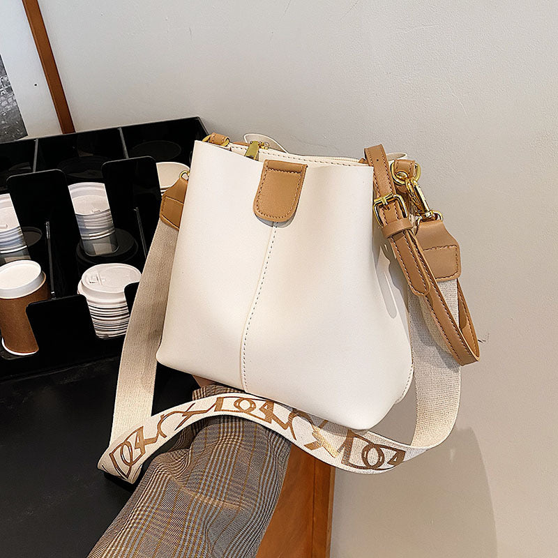 Structured Patterned Strap Bucket Bag, product image 4