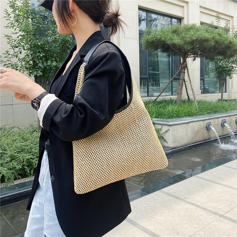 Woven Triangle Shoulder Bag, product image 3