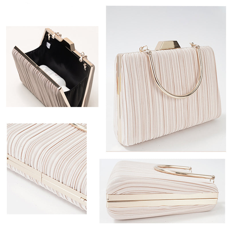 Plissé Frame Evening Bag, product image 8