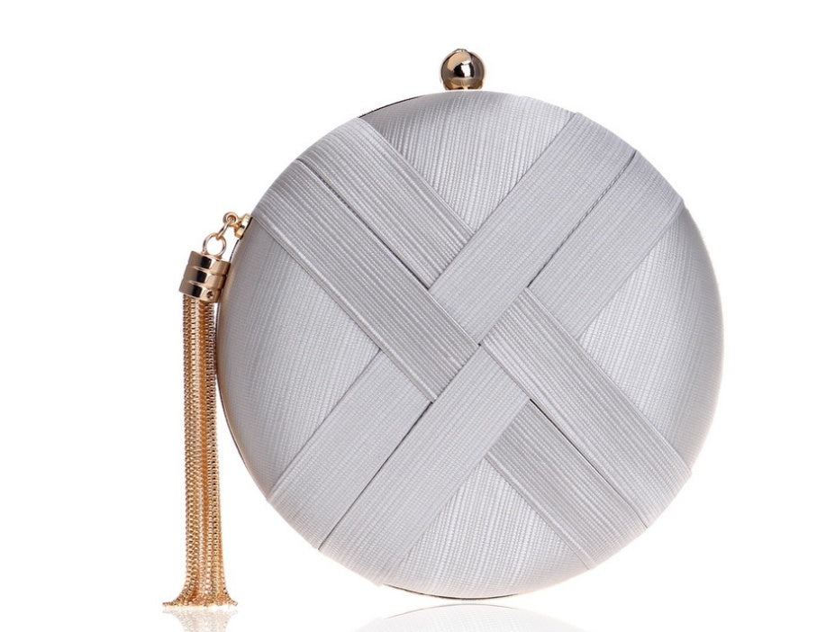 Circular Woven Evening Clutch, product image 14