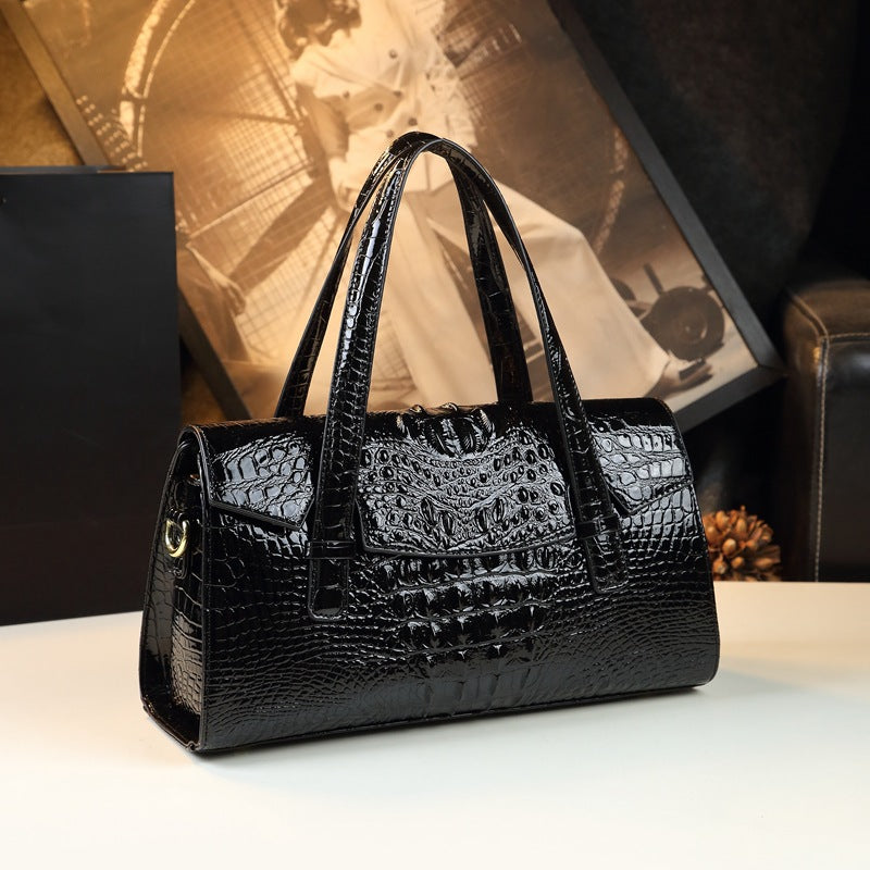 The Camille Croc Satchel, product image 7