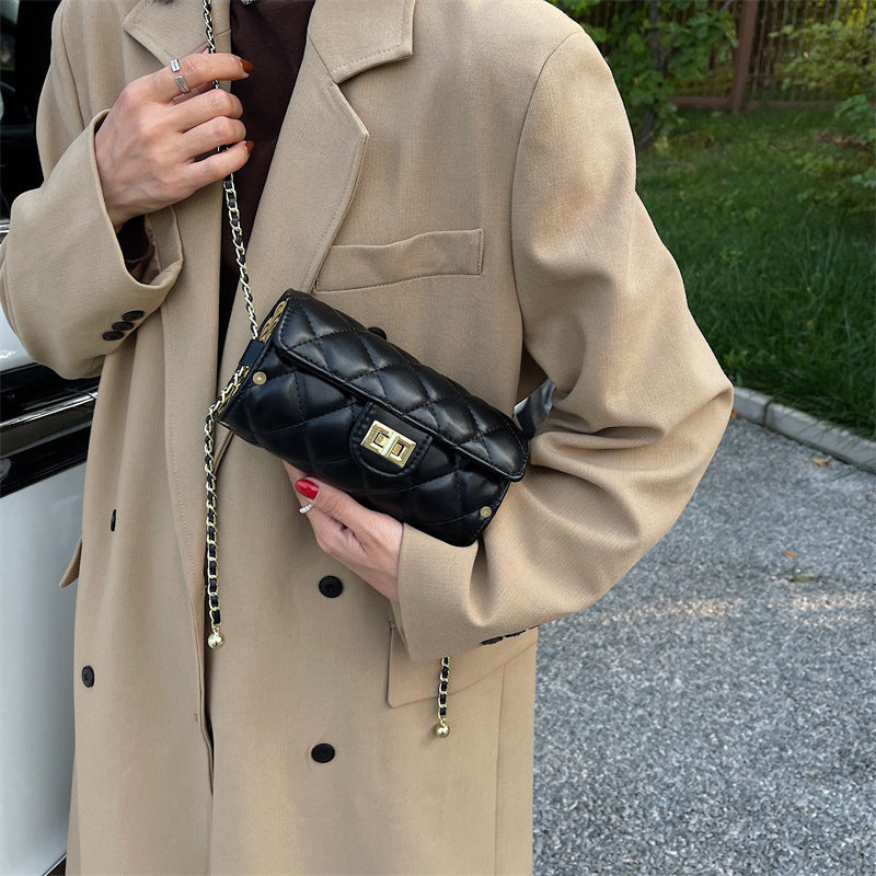 Quilted Cylindrical Shoulder Bag, product image 7
