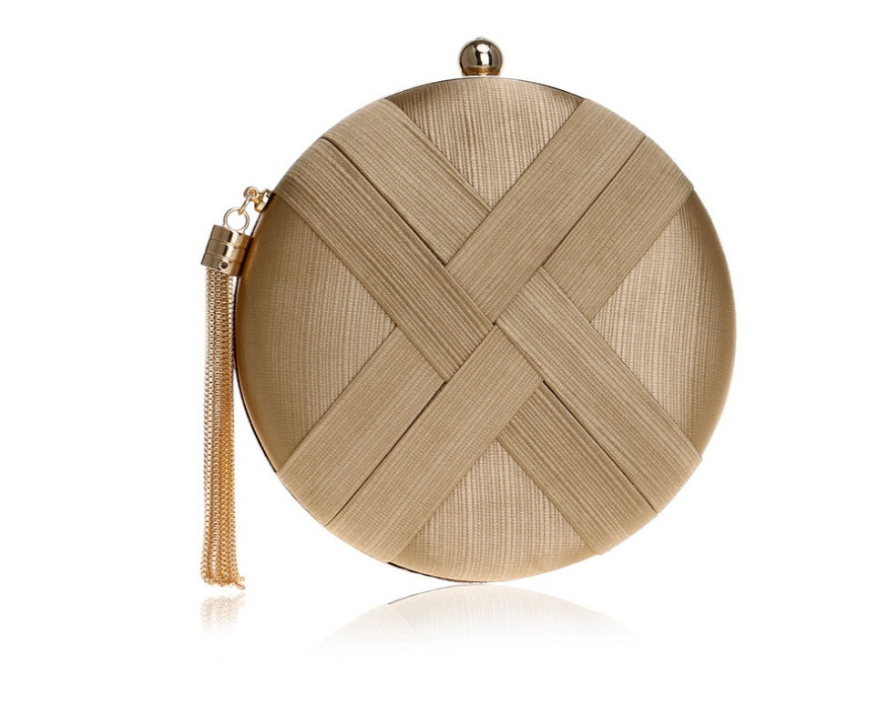 Circular Woven Evening Clutch, product image 13