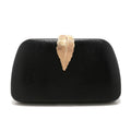 Textured Shell Evening Clutch, product image 5