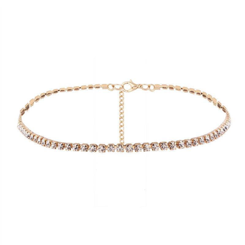 Crystal Tennis Choker Necklace, product image 4