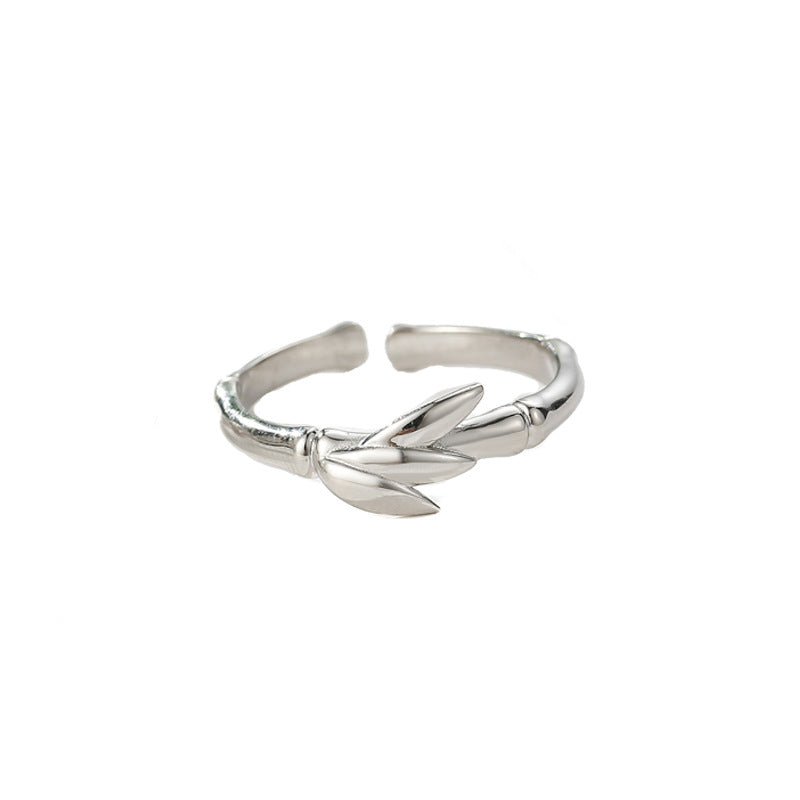 Blossom and Bamboo Adjustable Ring Set, product image 5