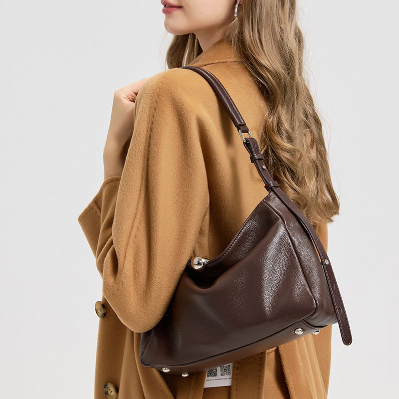 Slouchy Leather Shoulder Bag, product image 9