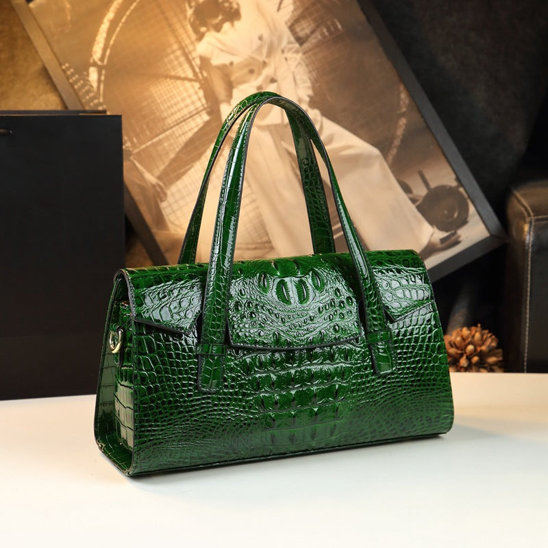 The Camille Croc Satchel, product image 2