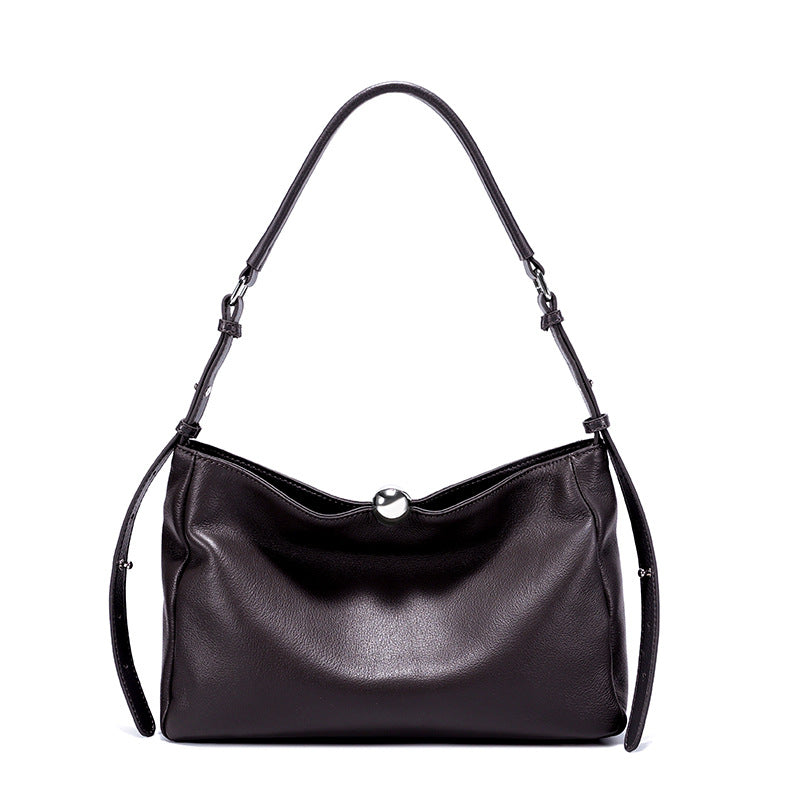 Slouchy Leather Shoulder Bag, product image 10