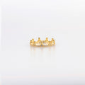 Crown Motif Zircon Ring, product image 4