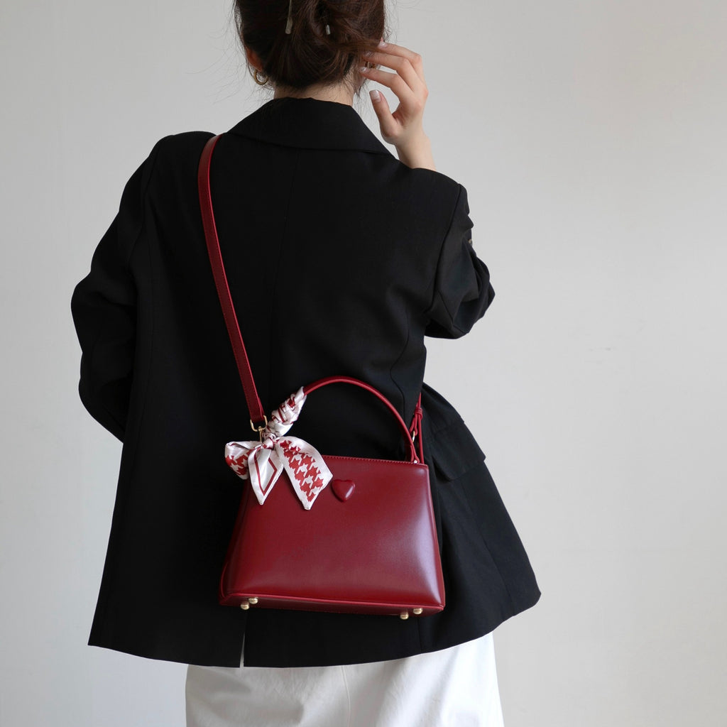 Heart Accent Top-Handle Satchel, product image 5