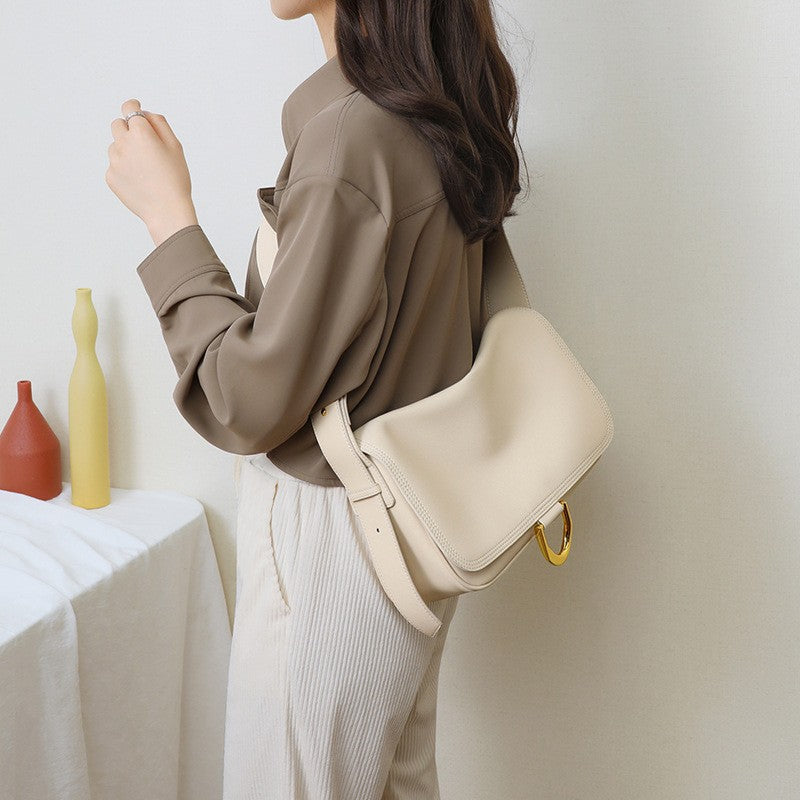 Minimalist Leather Shoulder Bag, product image 6