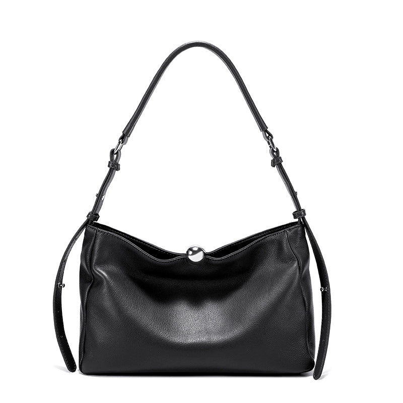 Slouchy Leather Shoulder Bag, product image 5