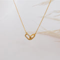 Pavé Zircon Interlocking Link Necklace, product image 7