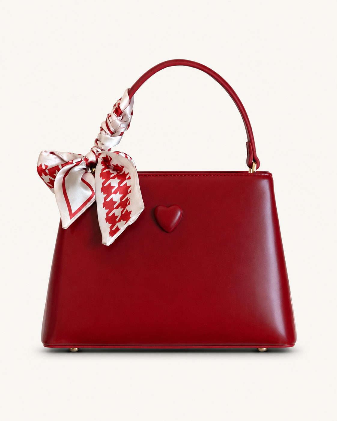 Heart Accent Top-Handle Satchel, product image 1