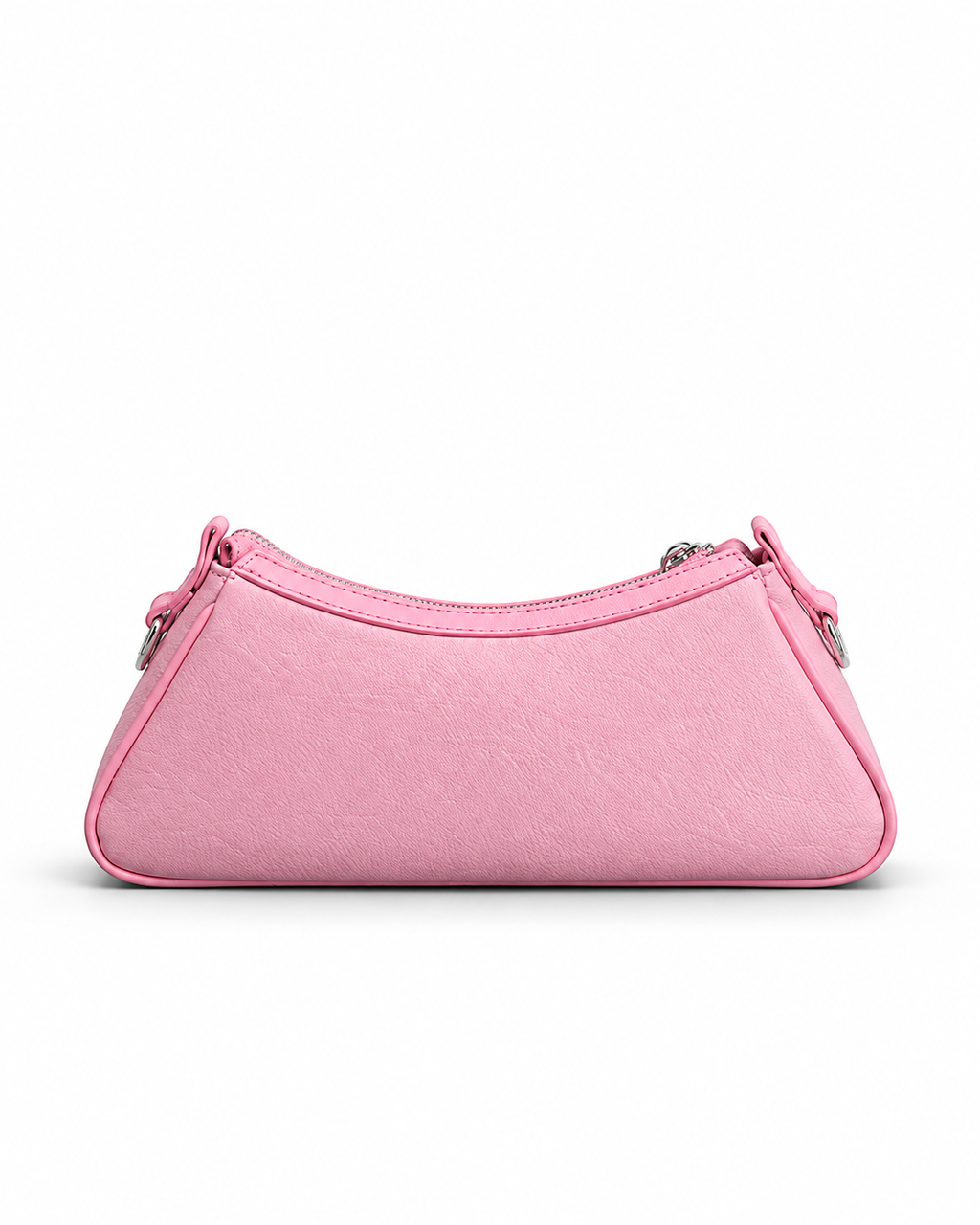 Demi-Lune Leather Shoulder Bag