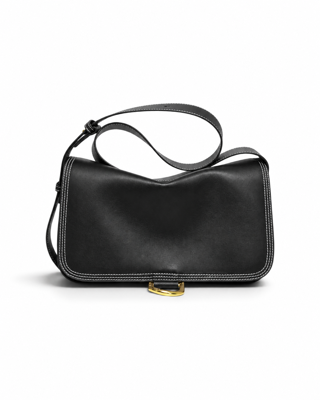 Minimalist Leather Shoulder Bag