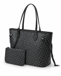 Tessellate Motif Shoulder Tote