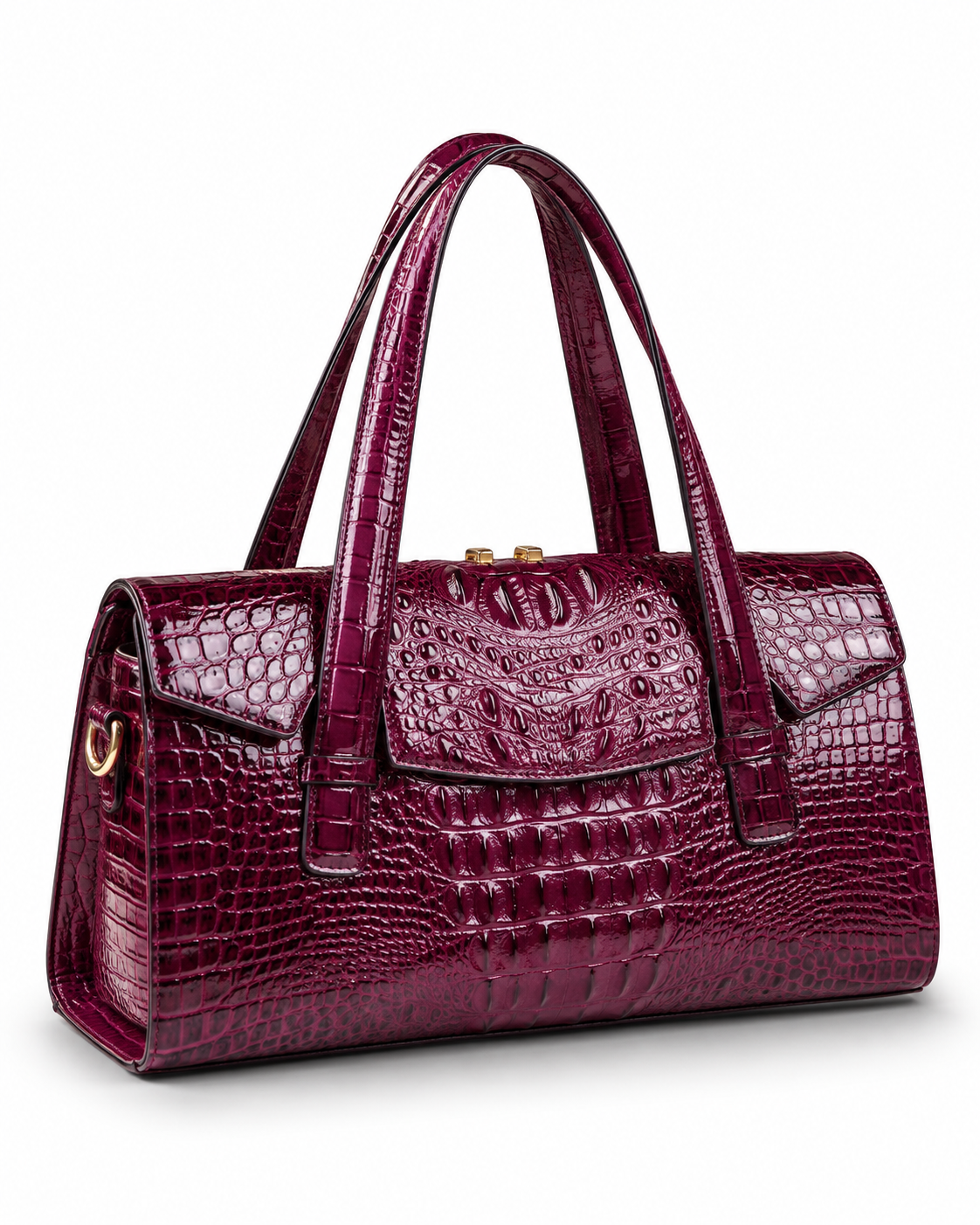 The Camille Croc Satchel