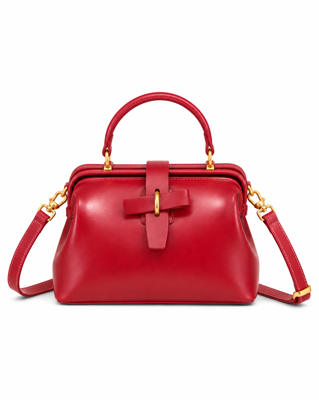 Classic Frame Crossbody Satchel
