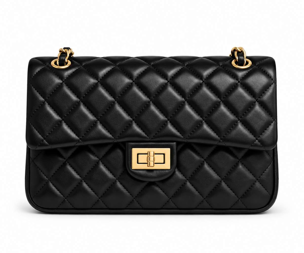 Diamond Quilted Chain Shoulder Bag