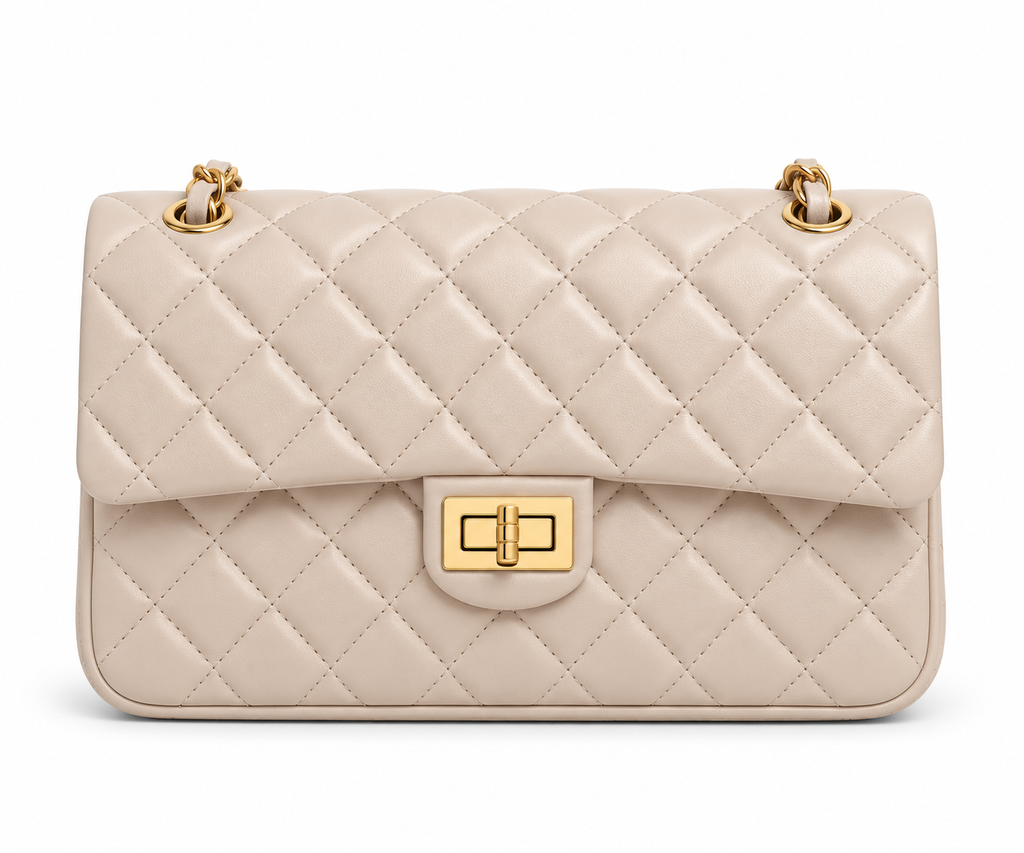 Diamond Quilted Chain Shoulder Bag