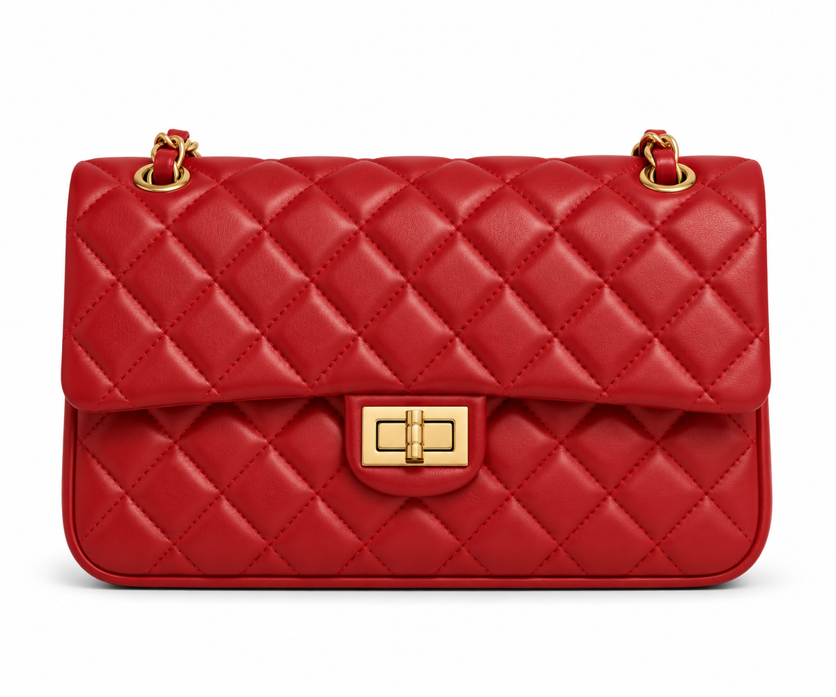 Diamond Quilted Chain Shoulder Bag