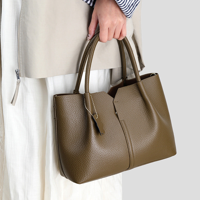 Structured V-Top Tote Bag, product image 6