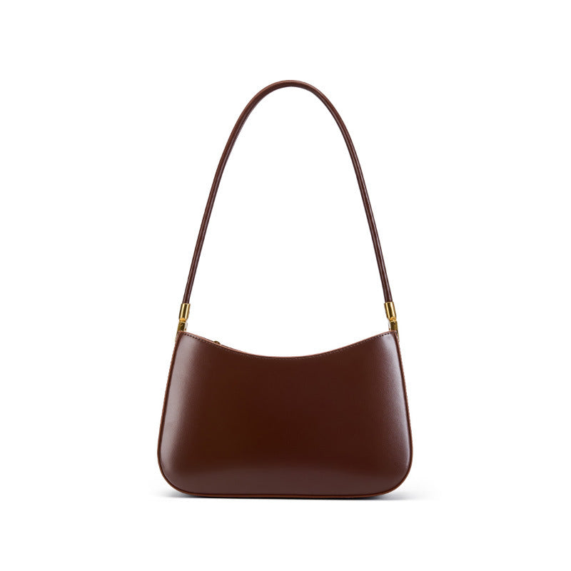Sculptural Oval Leather Shoulder Bag, product image 4