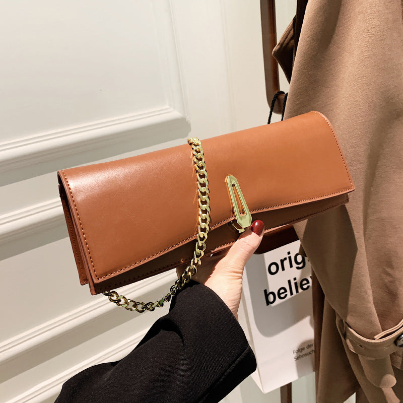 Minimalist Chain-Strap Shoulder Bag, product image 7