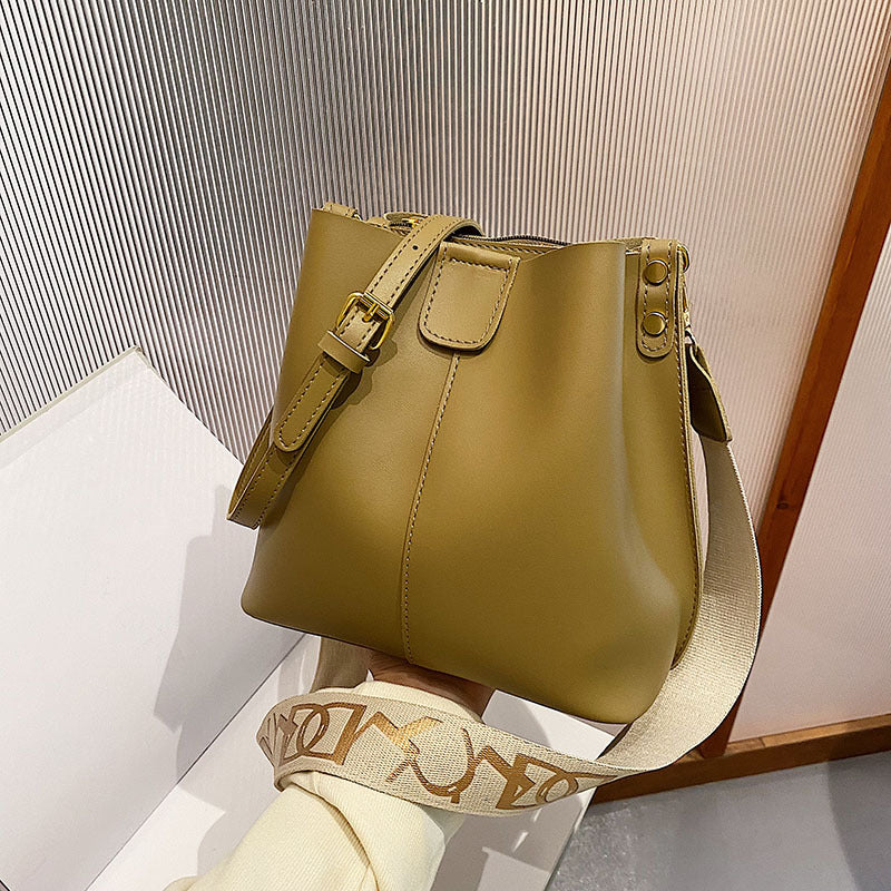 Structured Patterned Strap Bucket Bag, product image 3
