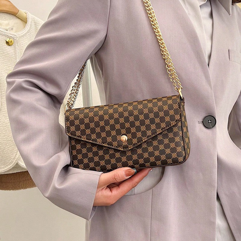 Monogram Envelope Chain Shoulder Bag, product image 2
