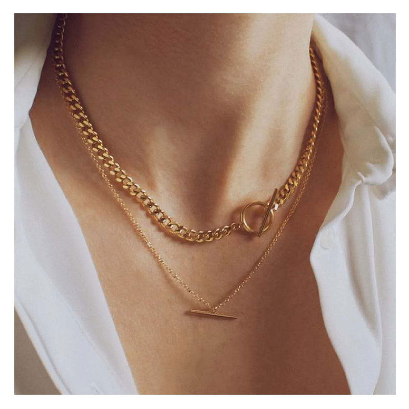 Modern Toggle Chain Necklace, product image 2