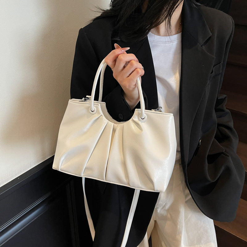 Pleated Front Top-Handle Bag, product image 2