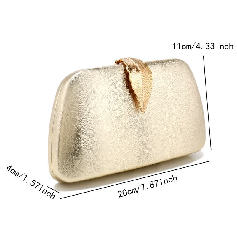 Textured Shell Evening Clutch, product image 3