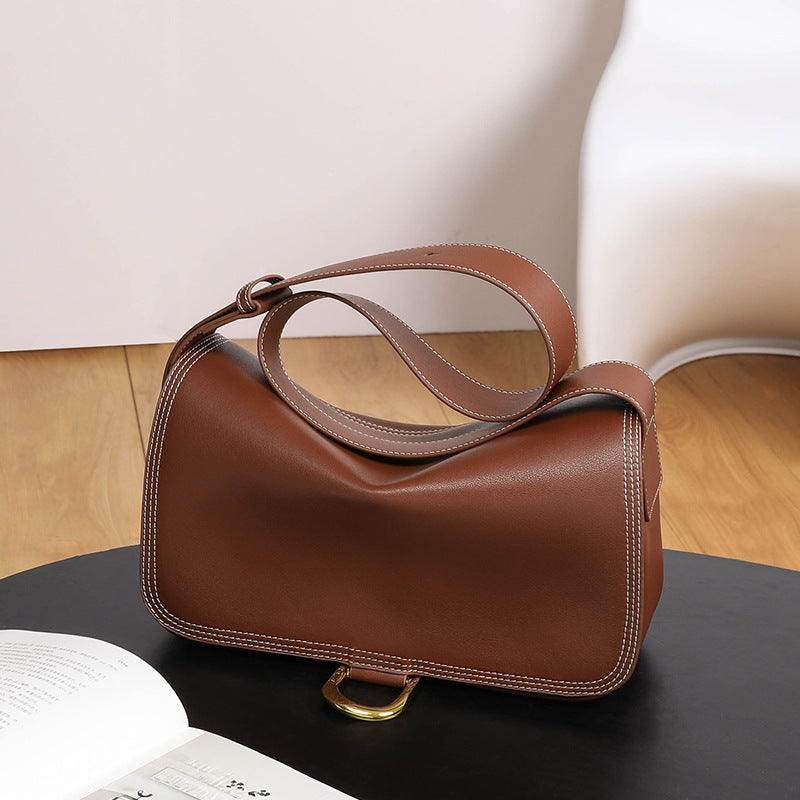 Minimalist Leather Shoulder Bag, product image 7