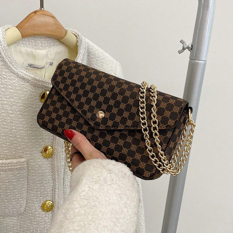 Monogram Envelope Chain Shoulder Bag, product image 5