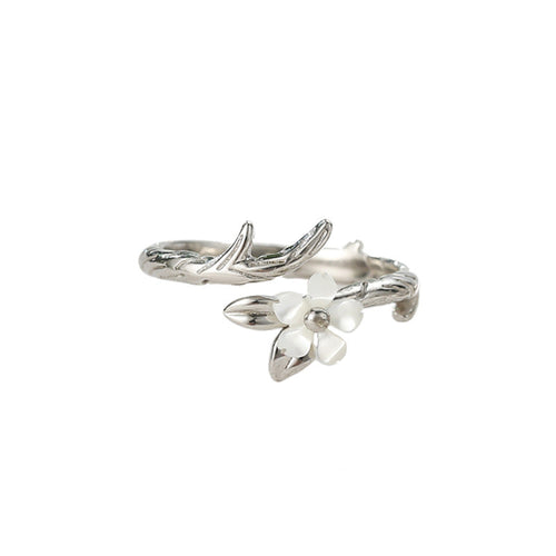 Blossom and Bamboo Adjustable Ring Set, product image 2
