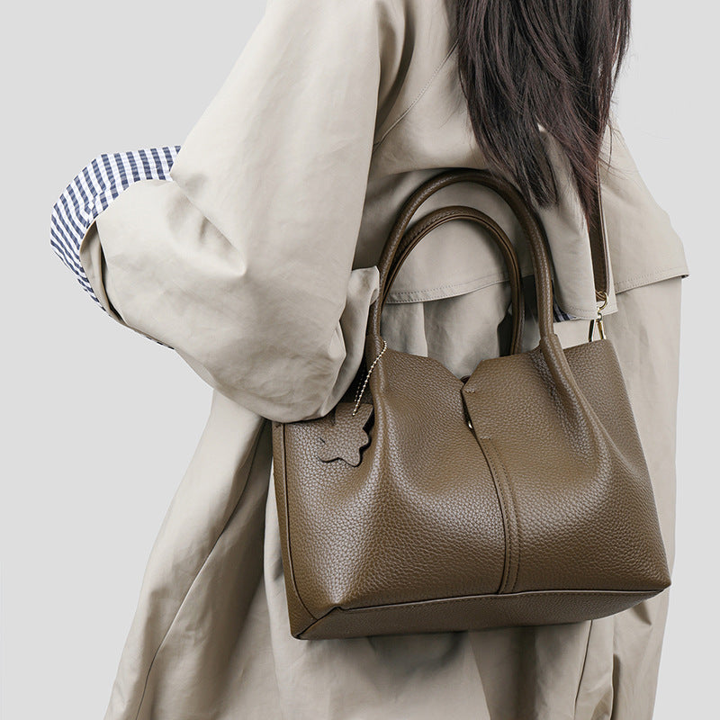 Structured V-Top Tote Bag, product image 7