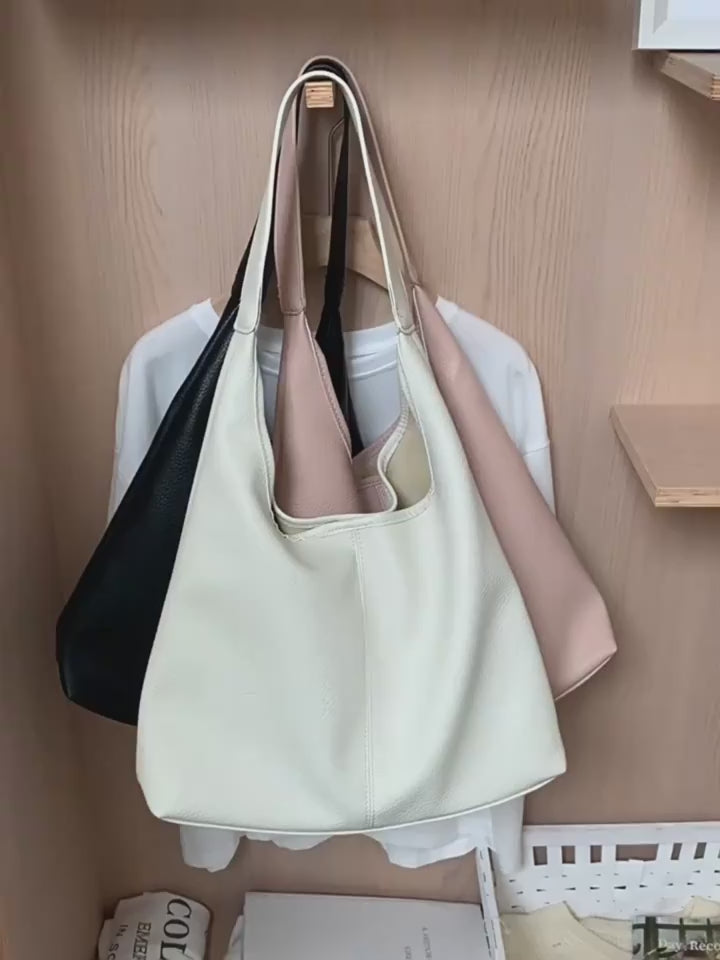 Minimalist Soft Shoulder Bag